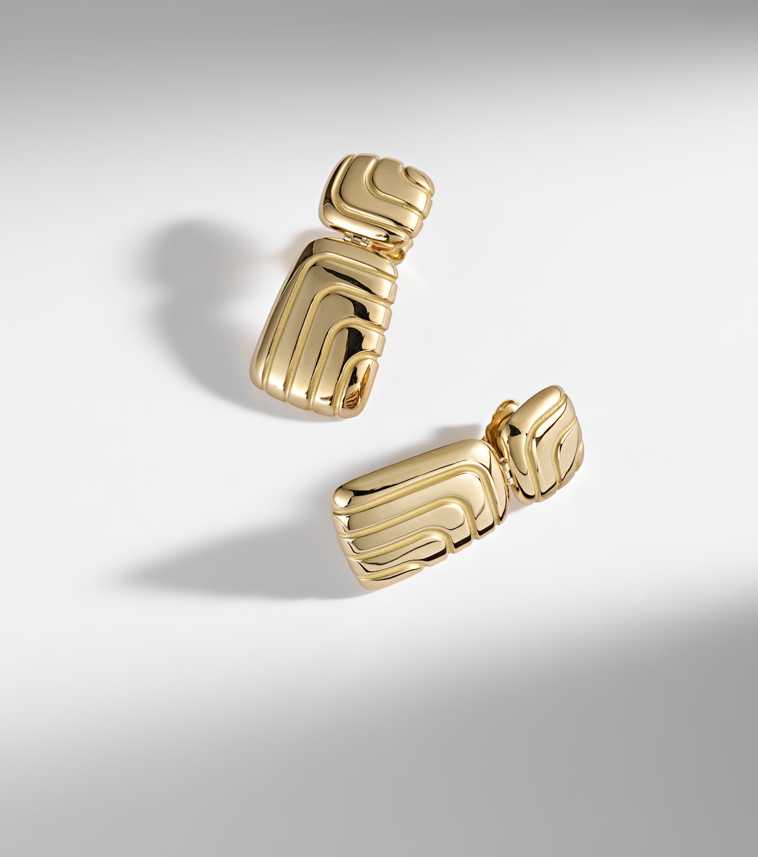 Pendientes Labyrinth de oro de 18 ct (750/1000) | Pamela Zamore