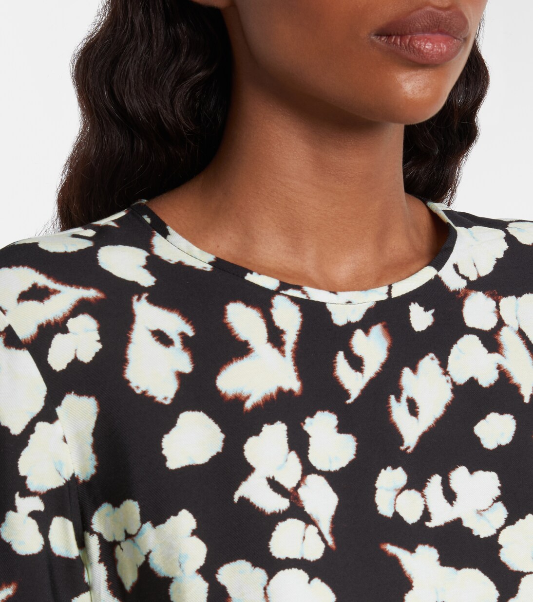 White Label Waverly twill midi dress | Proenza Schouler