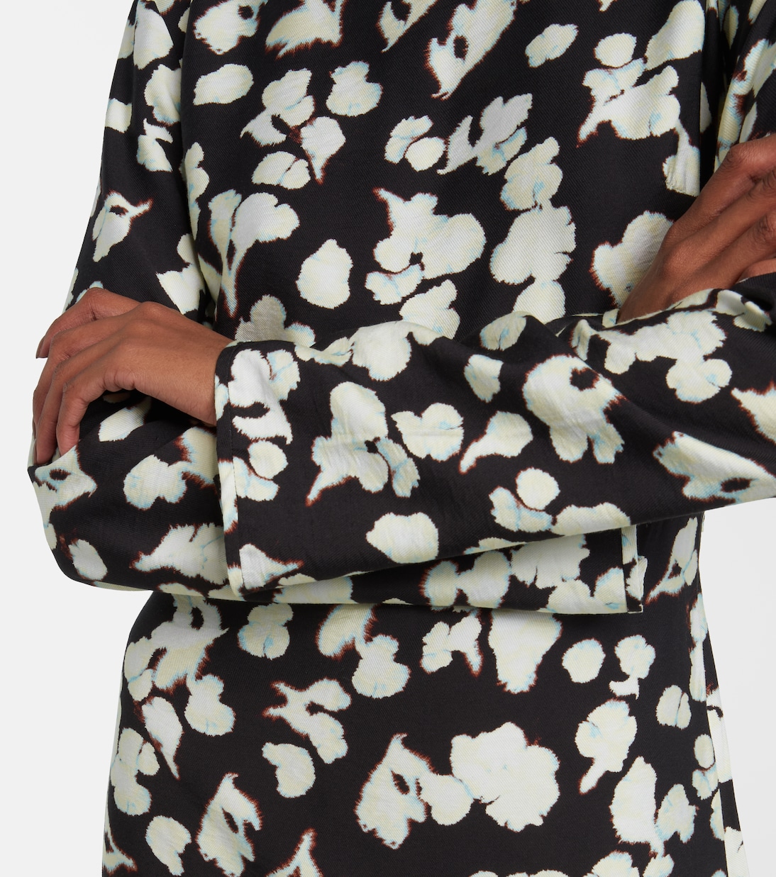 White Label Waverly twill midi dress | Proenza Schouler