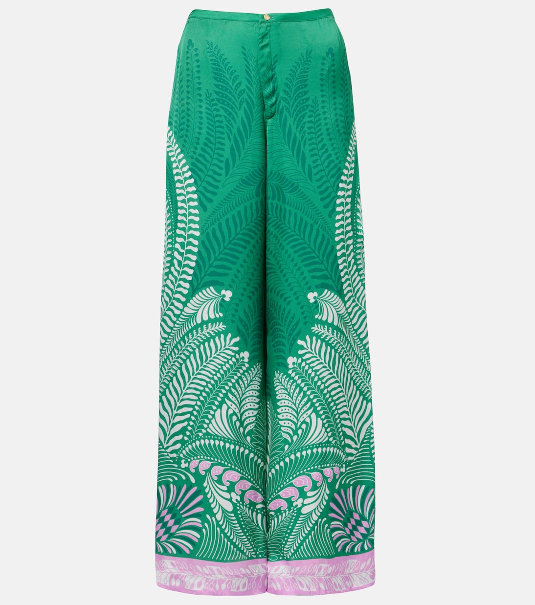 Bedruckte High-Rise-Hose Clea | Poupette St Barth