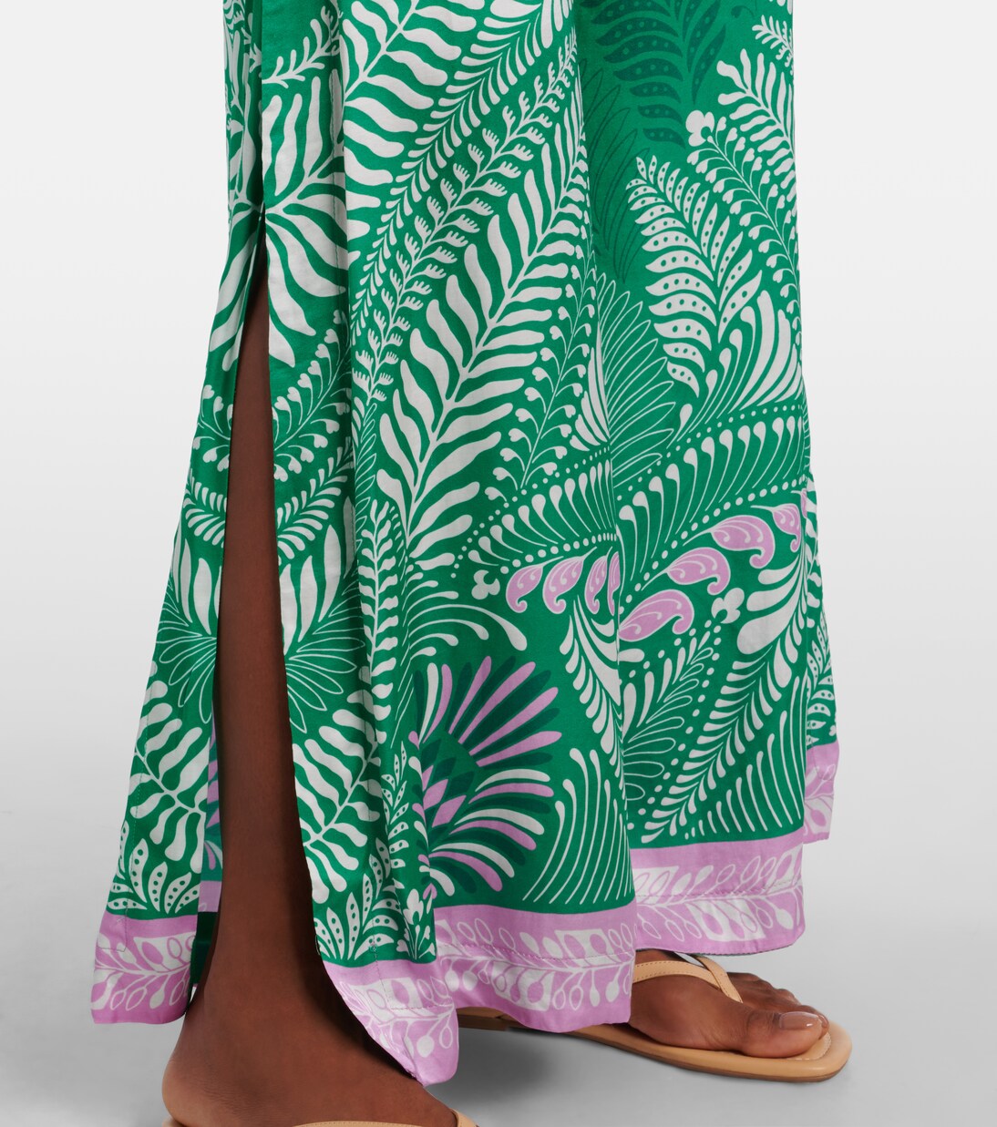 Bedruckte High-Rise-Hose Clea | Poupette St Barth