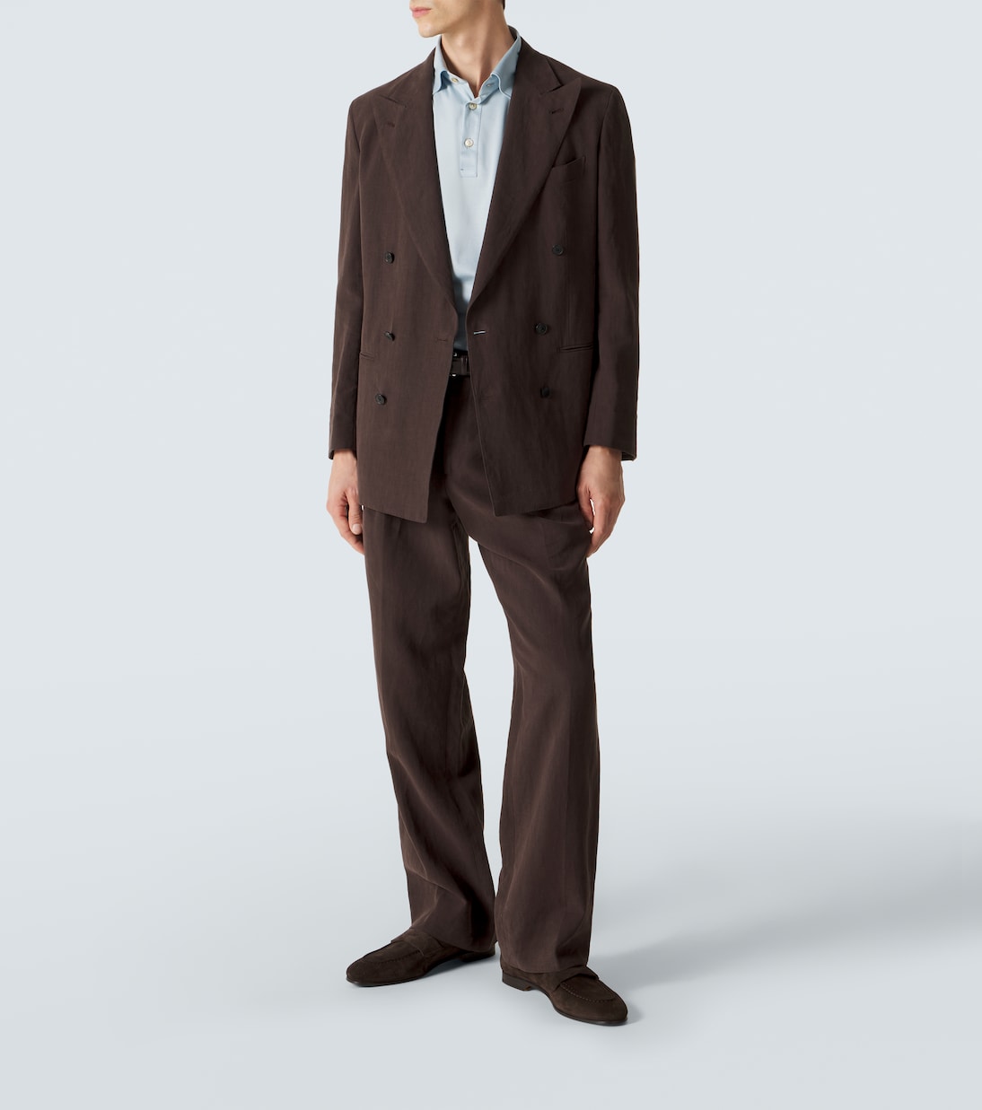 Suede penny loafers | Kiton