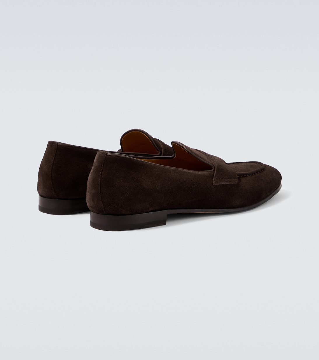Suede penny loafers | Kiton
