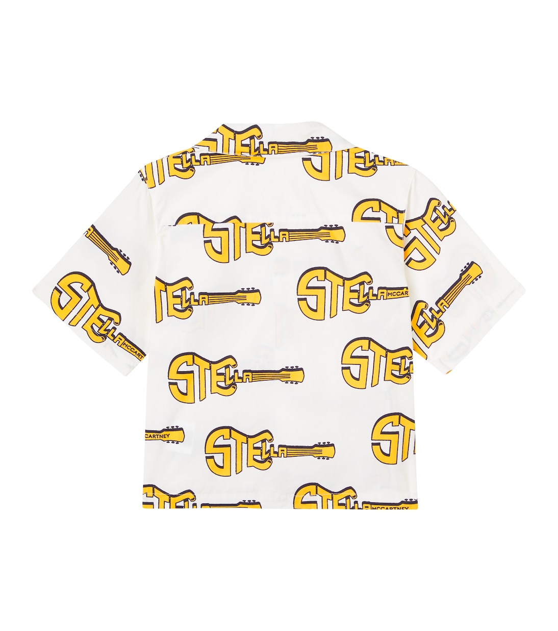 Chemise imprimée en coton à logo | Stella McCartney Kids