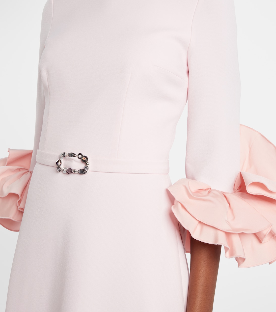 Robe Belen aus Crêpe | Safiyaa