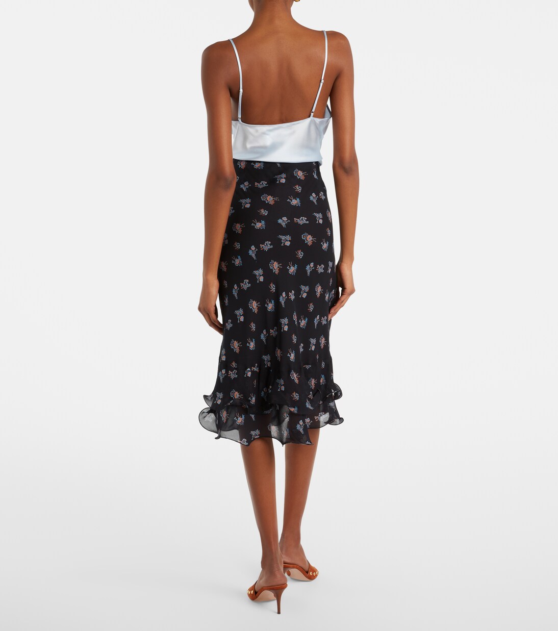 Jupe midi Airy Daydream à fleurs | Dorothee Schumacher