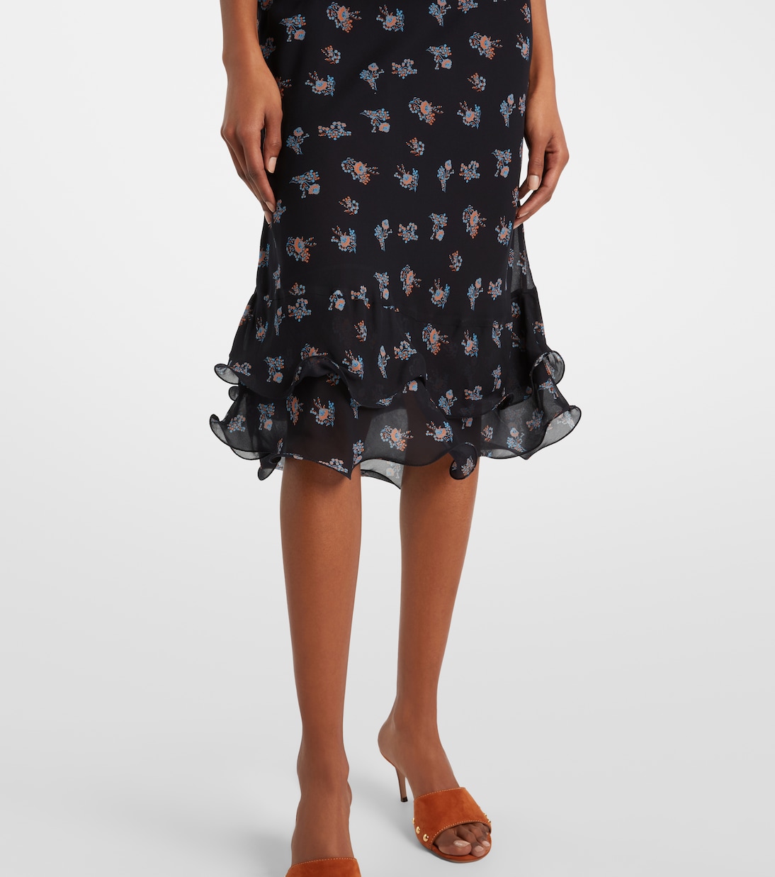 Jupe midi Airy Daydream à fleurs | Dorothee Schumacher