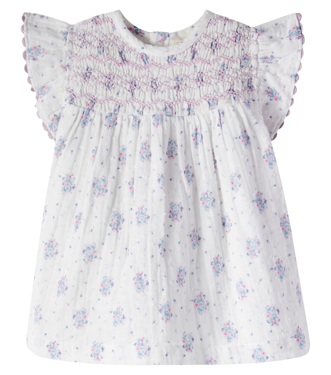 Baby Shanti floral cotton gauze dress | Louise Misha