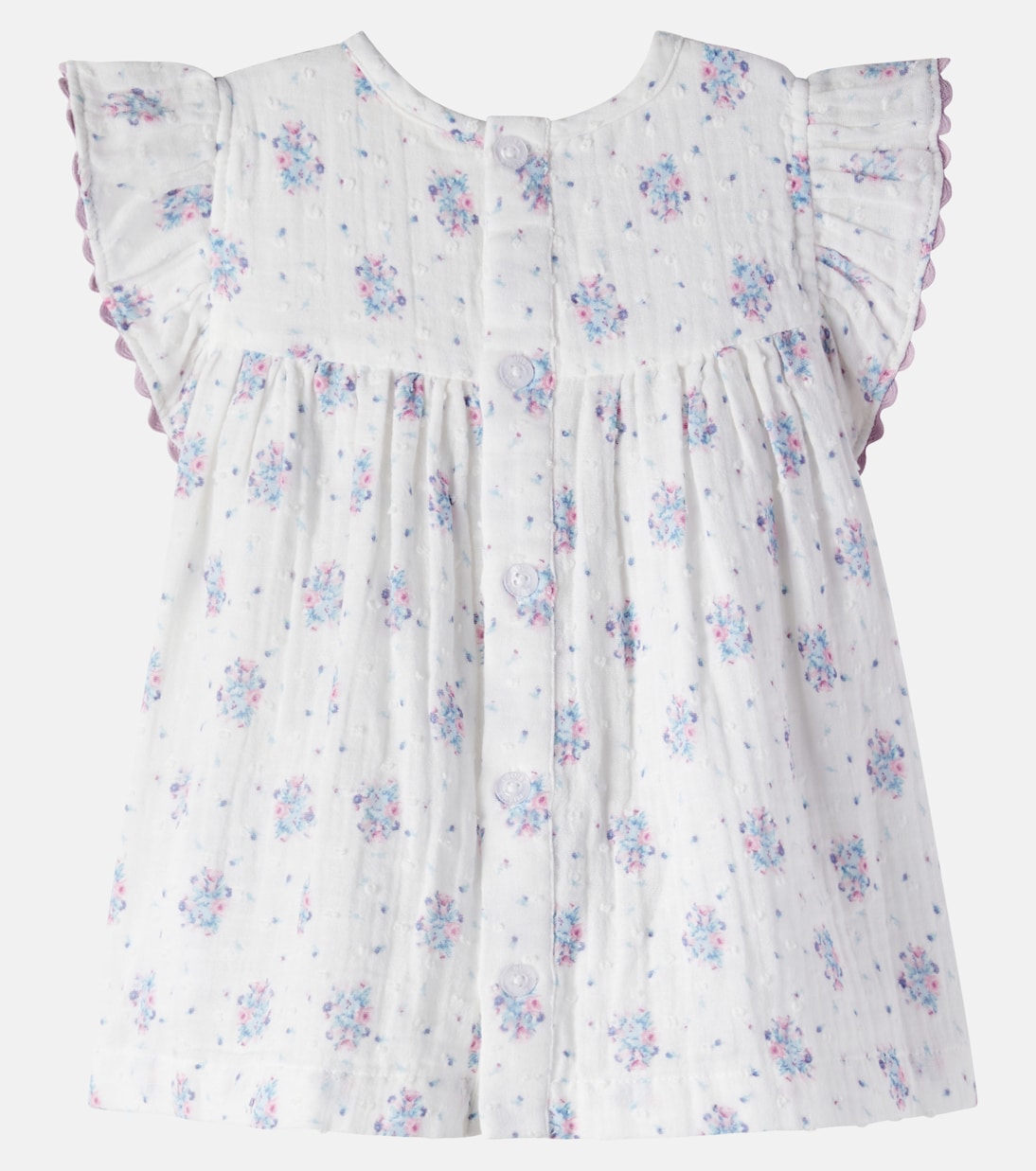 Baby Shanti floral cotton gauze dress | Louise Misha
