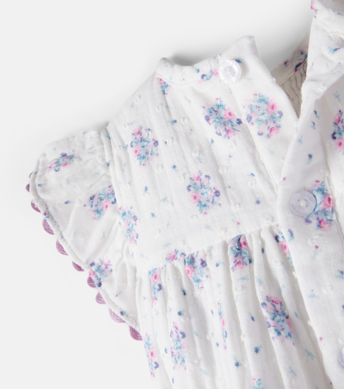Baby Shanti floral cotton gauze dress | Louise Misha