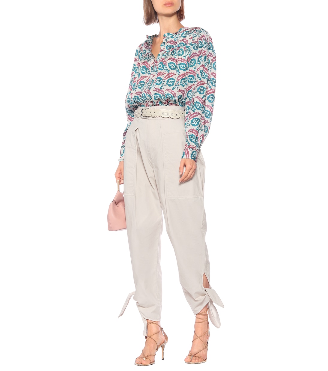 Gaviao high-rise cotton pants | Isabel Marant