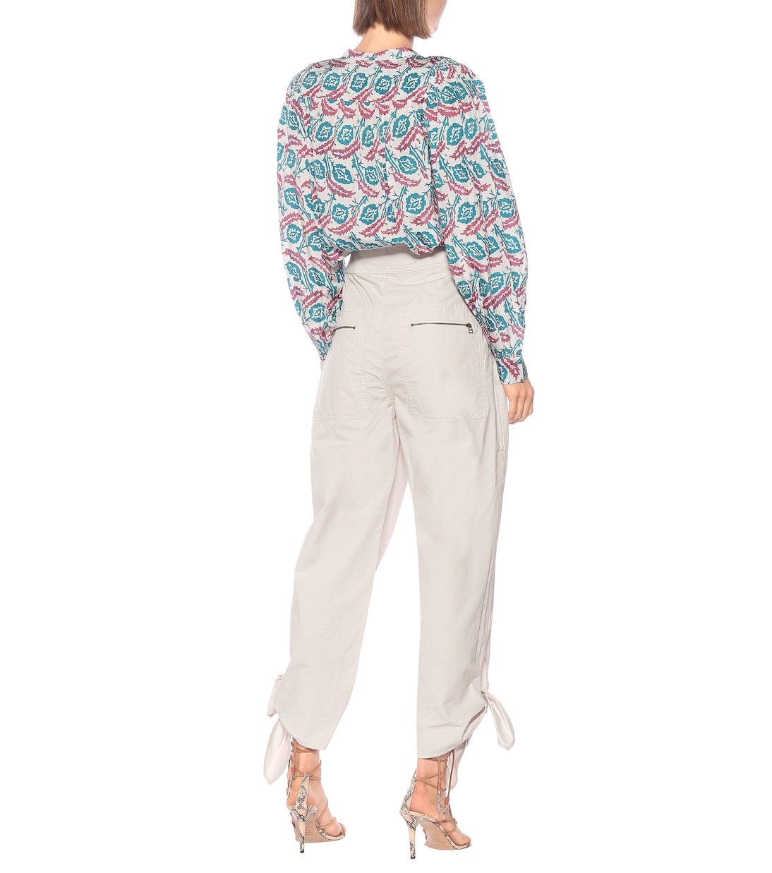 Gaviao high-rise cotton pants | Isabel Marant