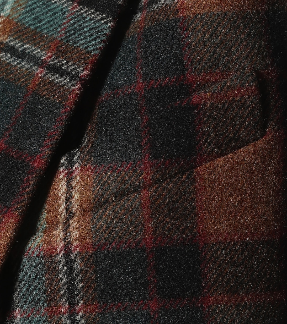 Checked wool-flannel belted blazer | CO