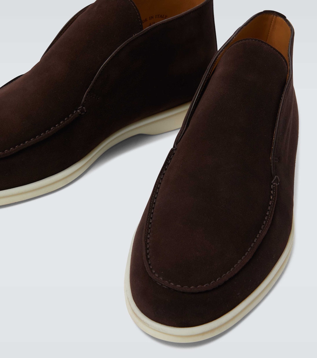 Loafers Open Walk aus Veloursleder | Loro Piana