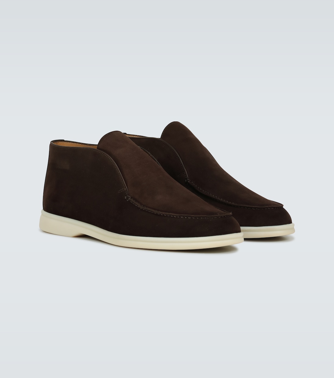 Loafers Open Walk aus Veloursleder | Loro Piana