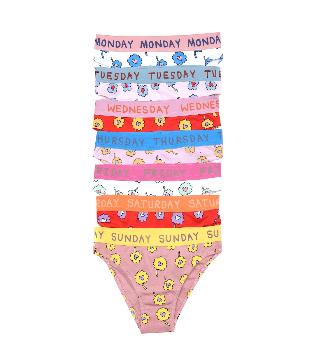 Set de 7 bragas de algodón | Stella McCartney Kids
