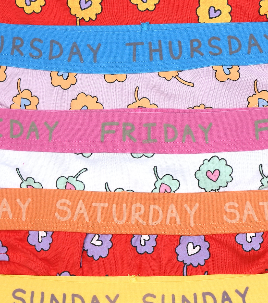Set de 7 bragas de algodón | Stella McCartney Kids