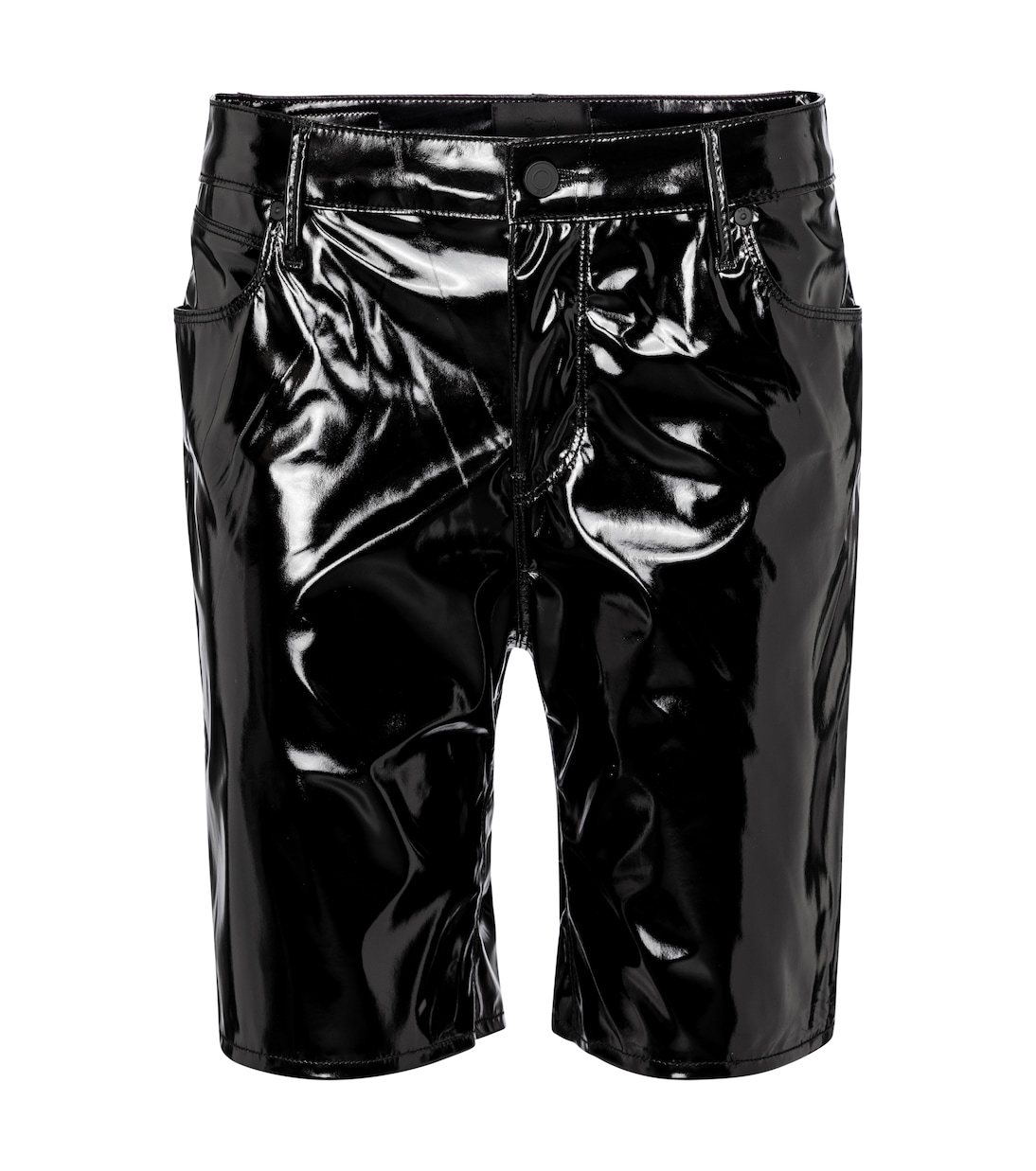 Shorts Toure aus Vinyl in Schwarz Rta Mytheresa