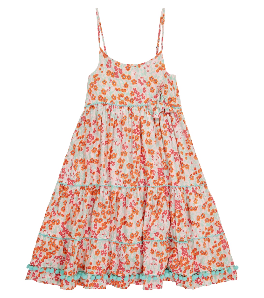 Abito Pippa a stampa floreale | Poupette St Barth Kids