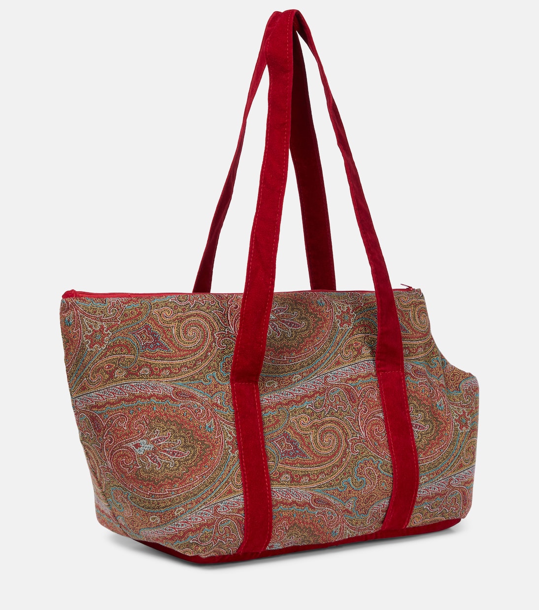 Fausse small pet carrier | Etro