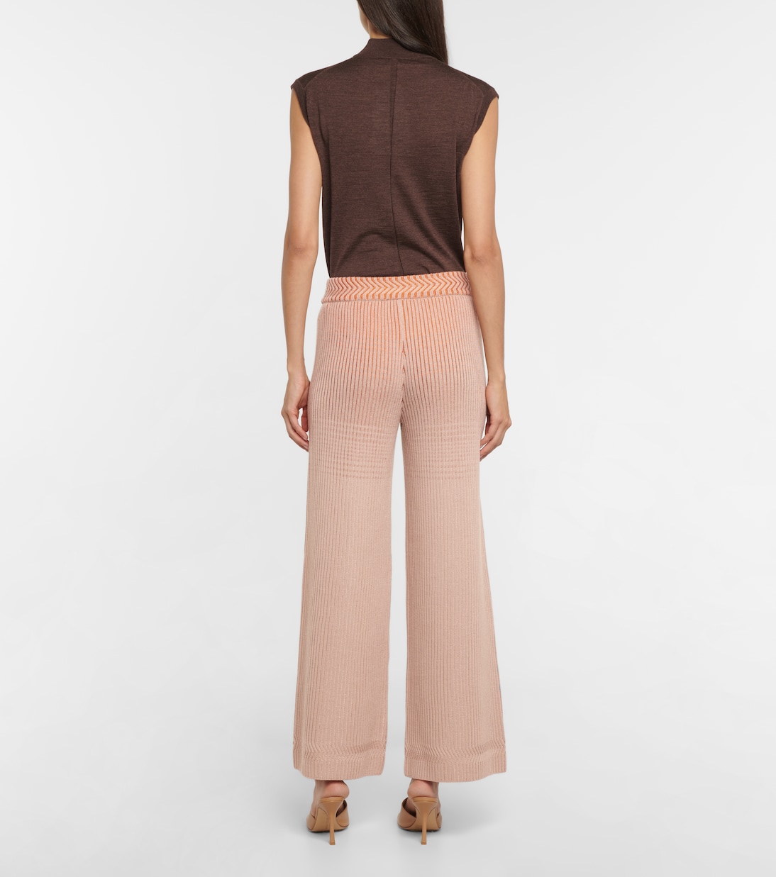 Hose aus Rippstrick | Missoni