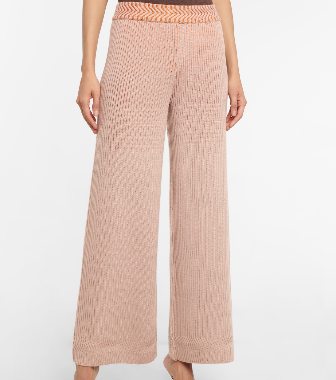 Hose aus Rippstrick | Missoni