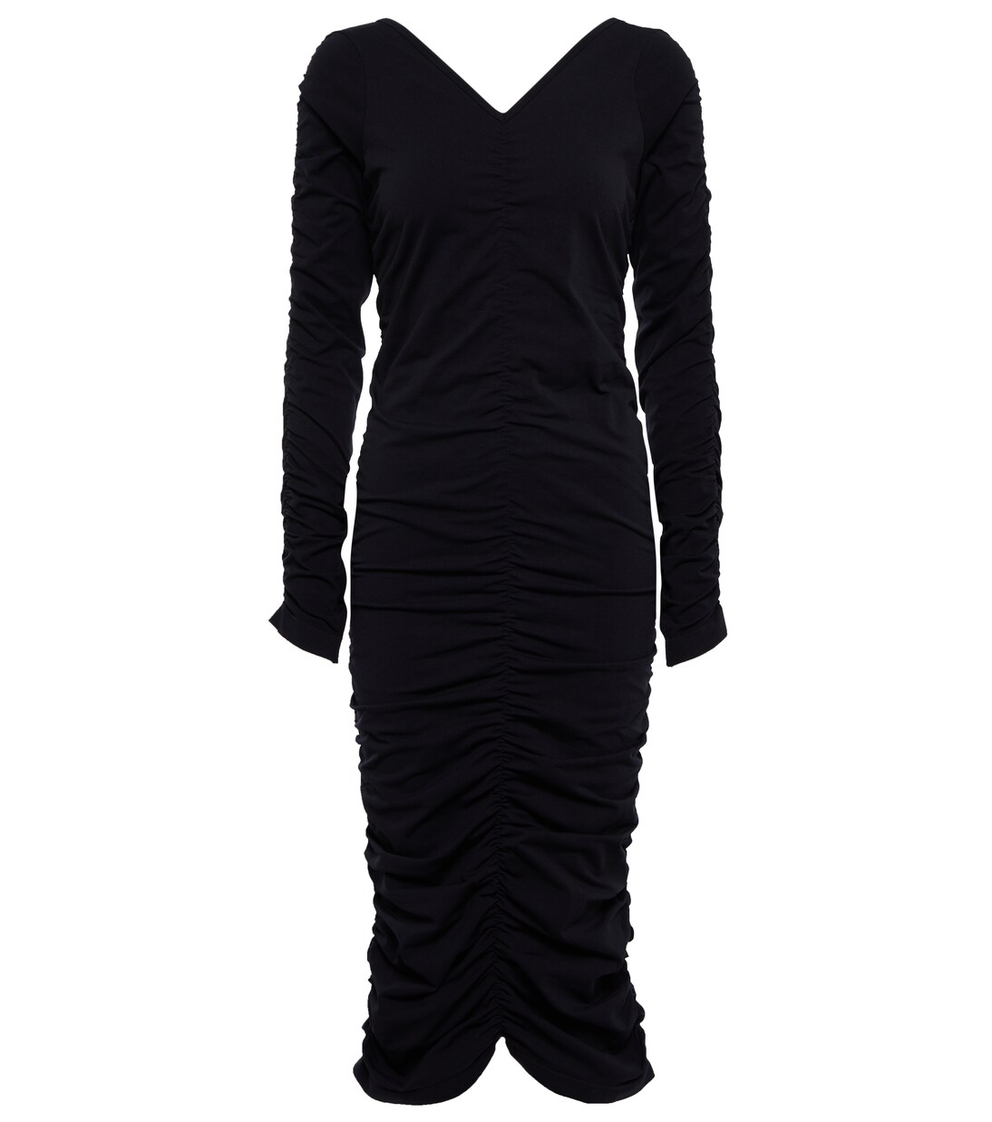 Ruched midi dress | Helmut Lang