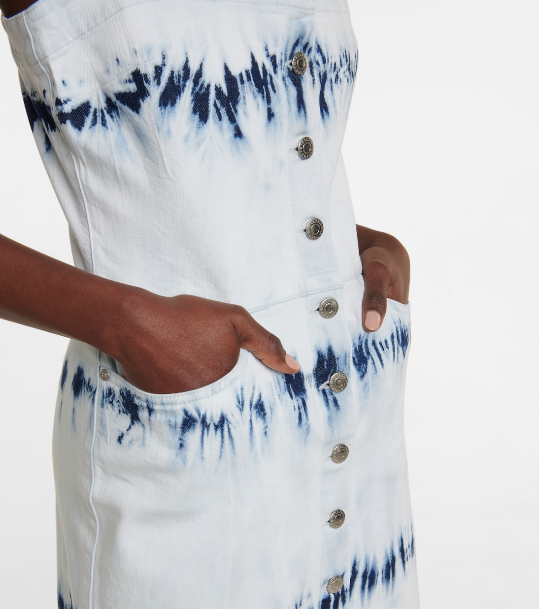 Denim mini dress | Stella McCartney