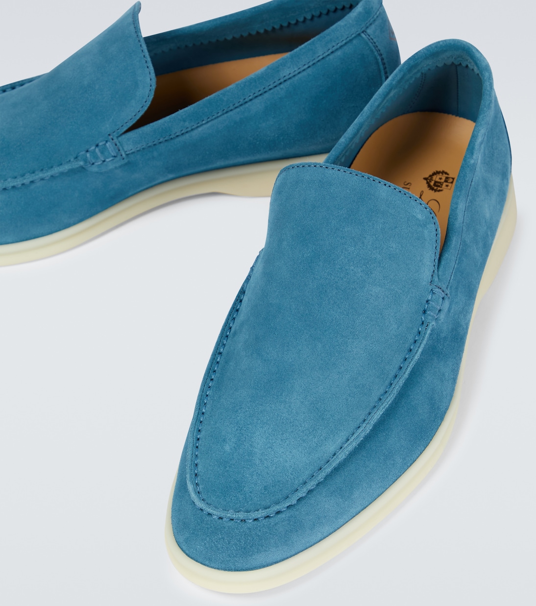 Slip-Ons Summer Walk aus Veloursleder | Loro Piana