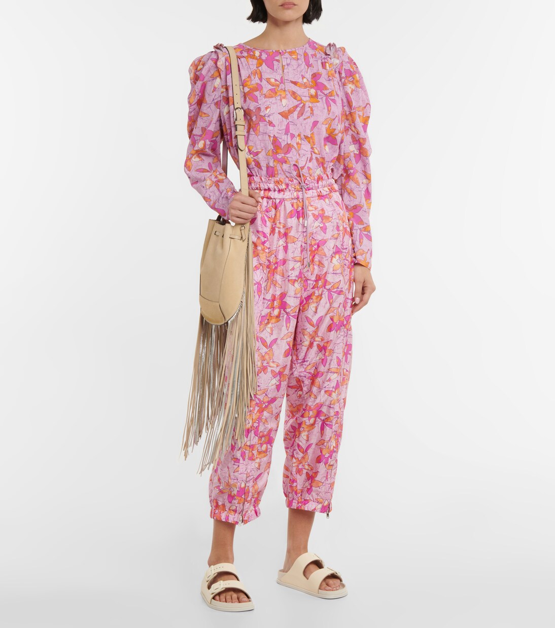 Lahore floral silk-blend pants | Isabel Marant