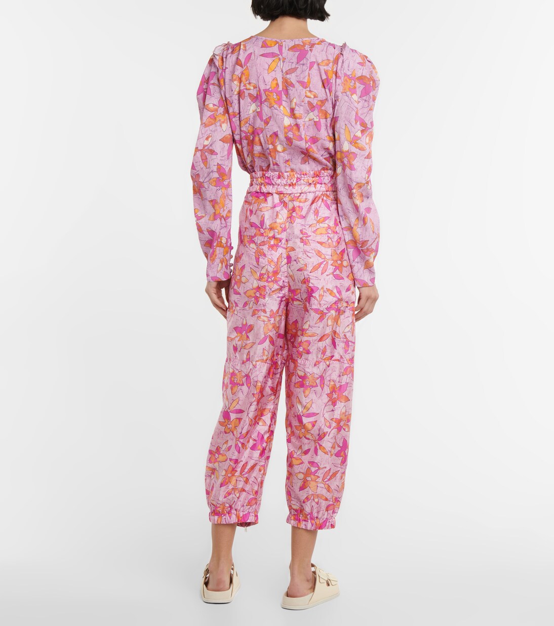 Lahore floral silk-blend pants | Isabel Marant