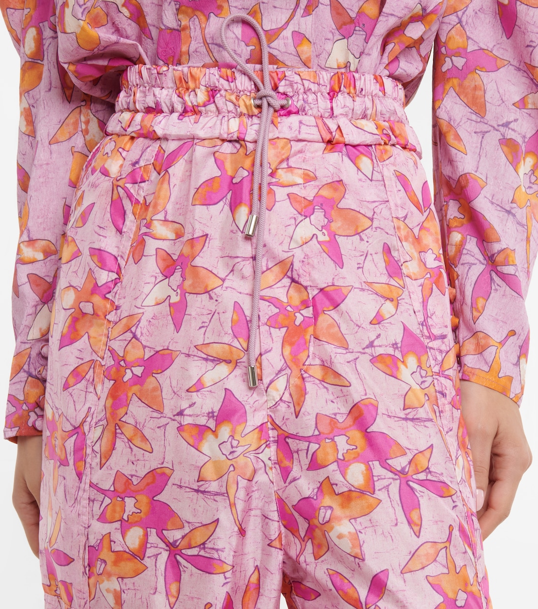 Lahore floral silk-blend pants | Isabel Marant