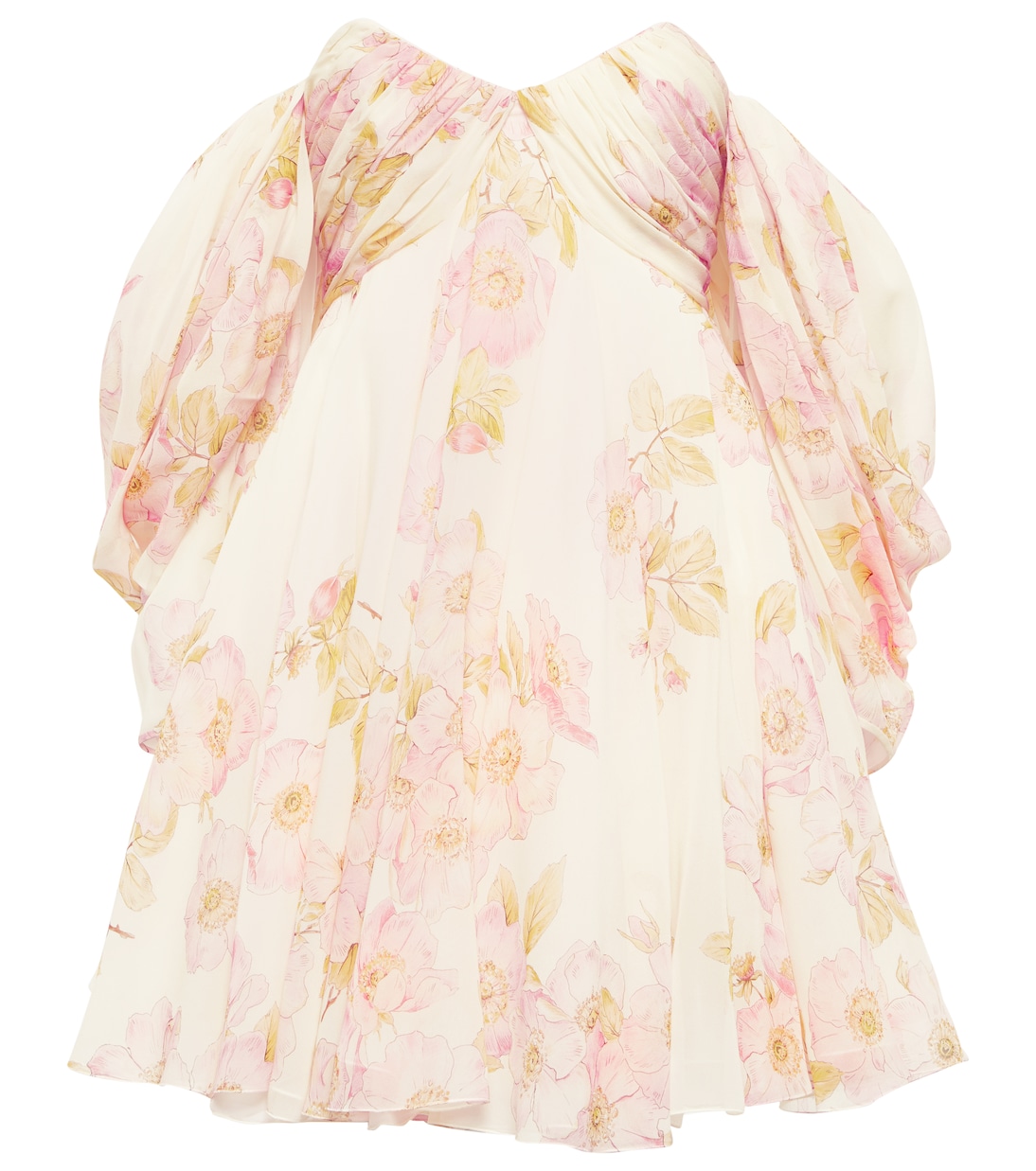 Miniabito in seta con stampa | Giambattista Valli