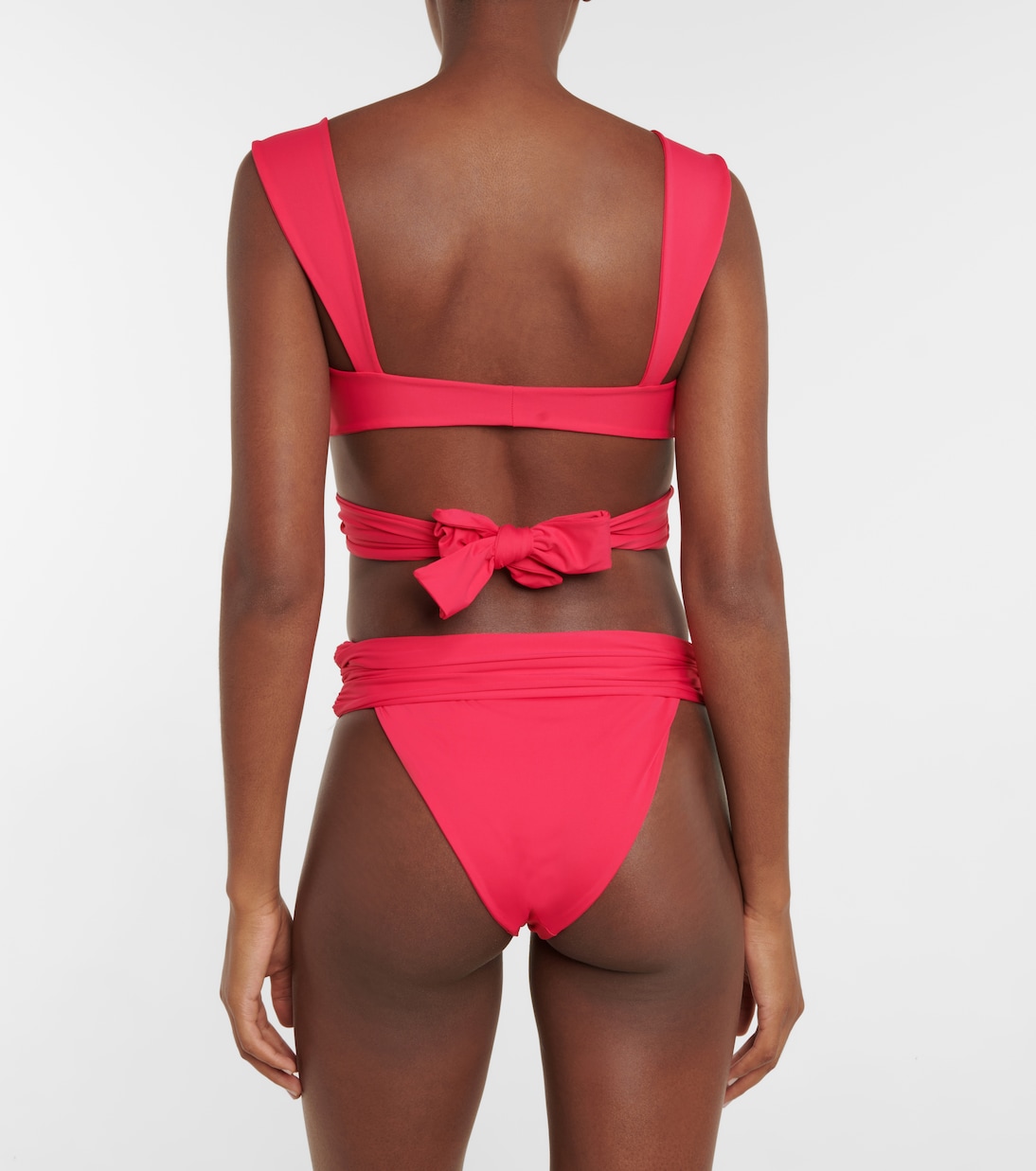 Twisted high-rise bikini bottoms | Magda Butrym