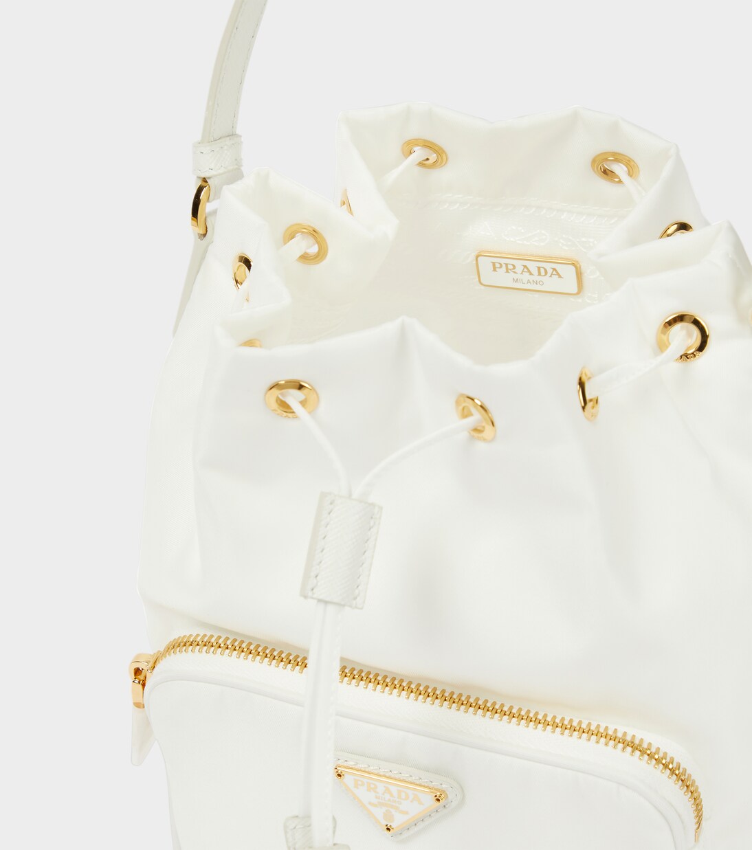 Duet Small Re-Nylon bucket bag | Prada