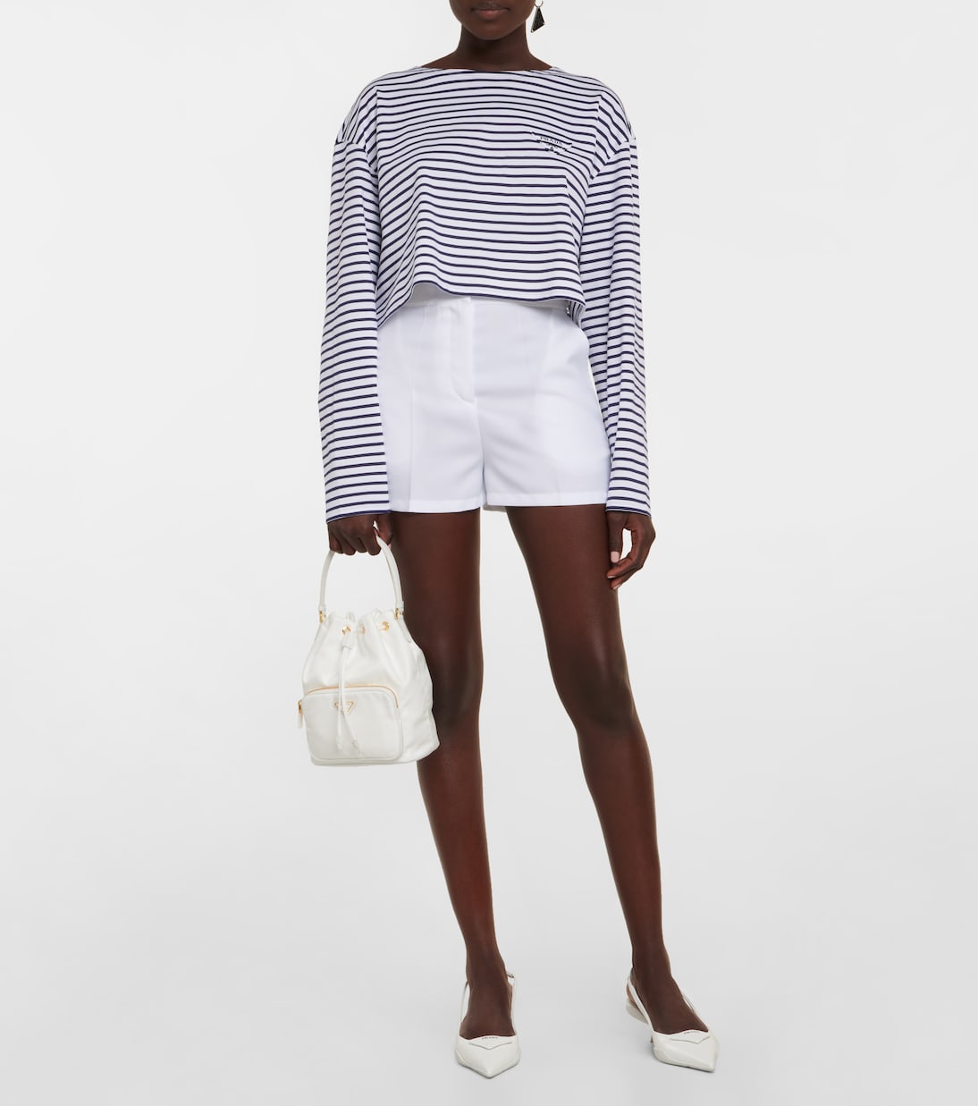 Duet Small Re-Nylon bucket bag | Prada