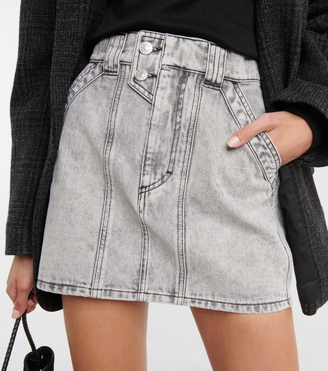 Denim miniskirt | Marant Etoile