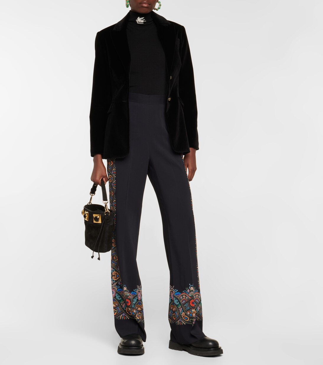 Pantalon à taille haute imprimé | Etro