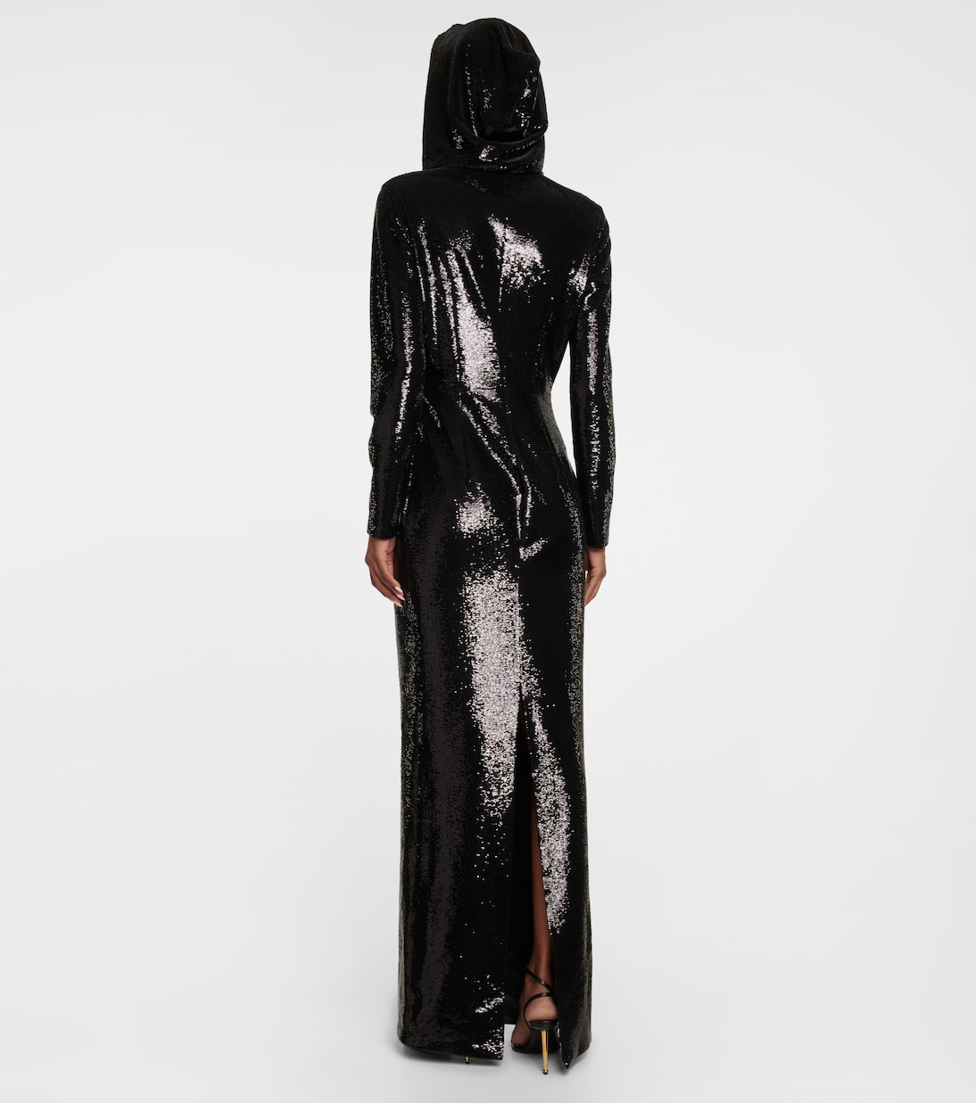 Sequin-embellished hooded gown | Tom Ford