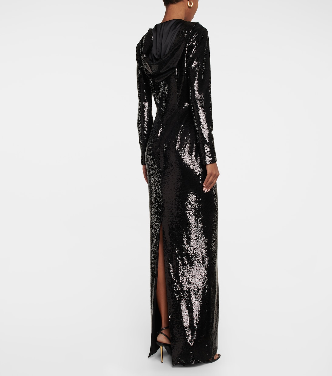 Sequin-embellished hooded gown | Tom Ford