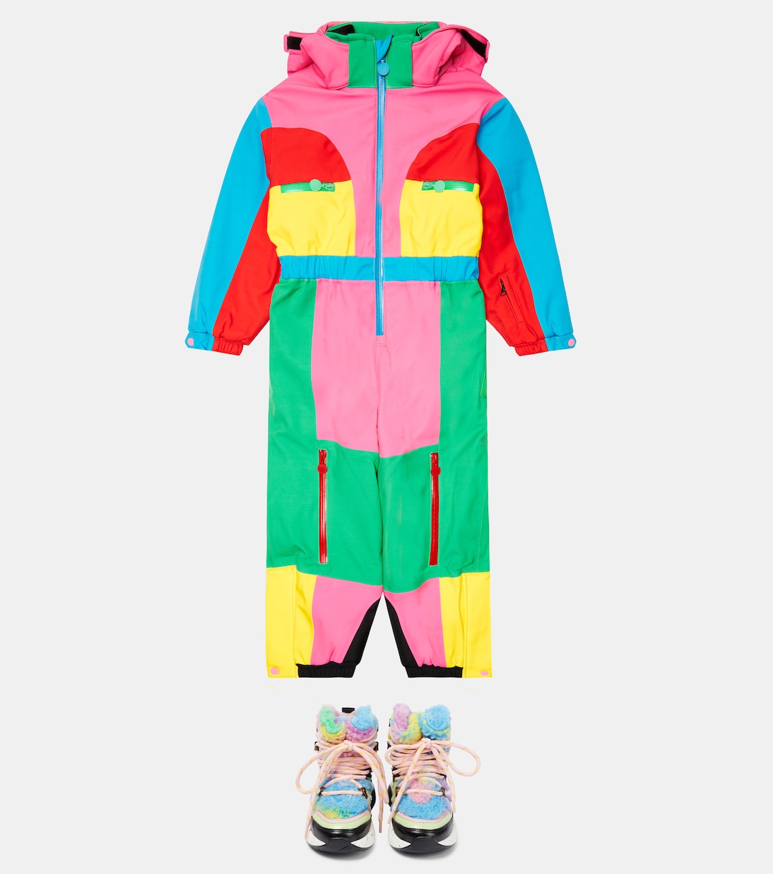 Colorblocked ski suit | Stella McCartney Kids
