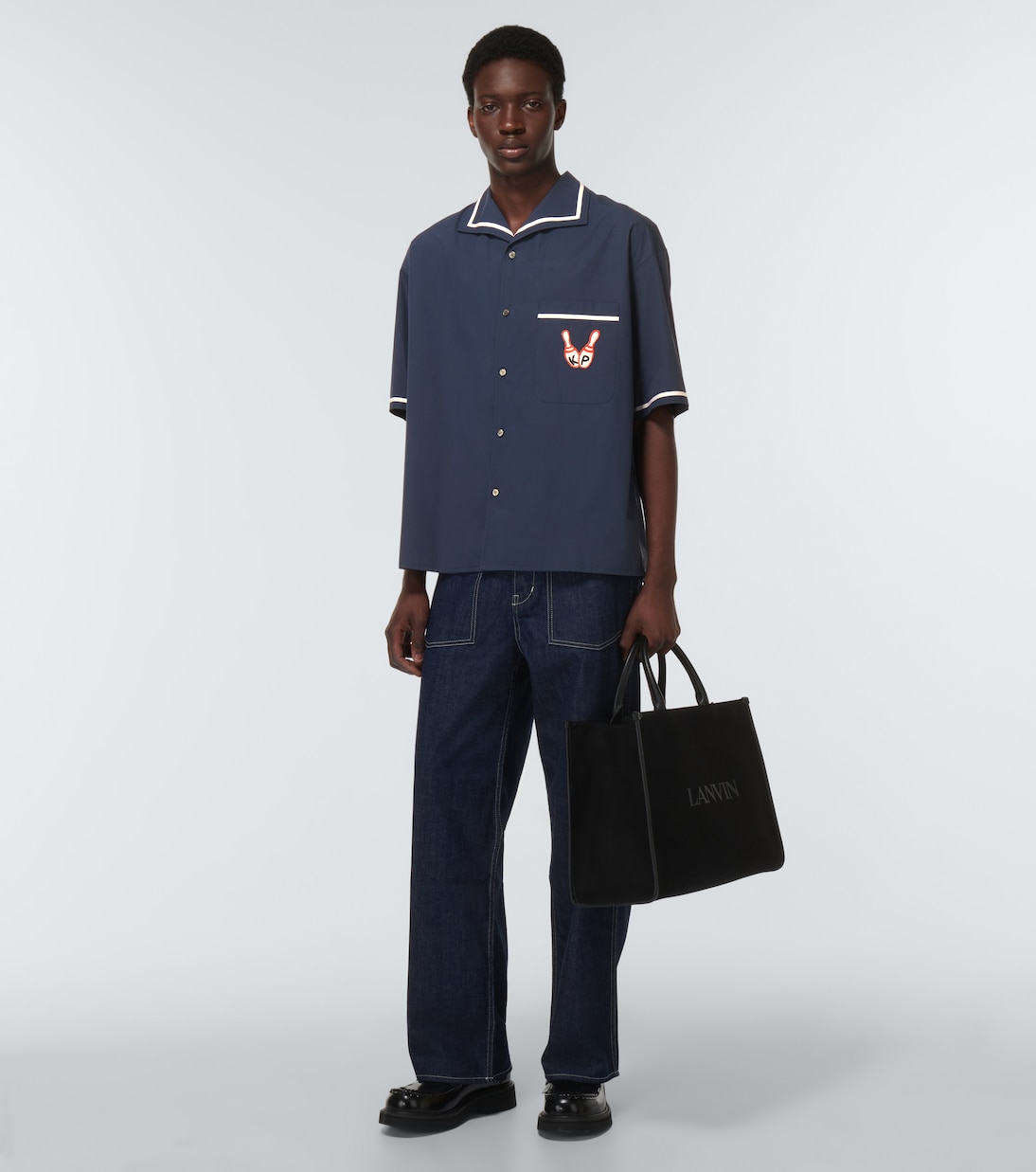 Chemise brodée en coton | Kenzo
