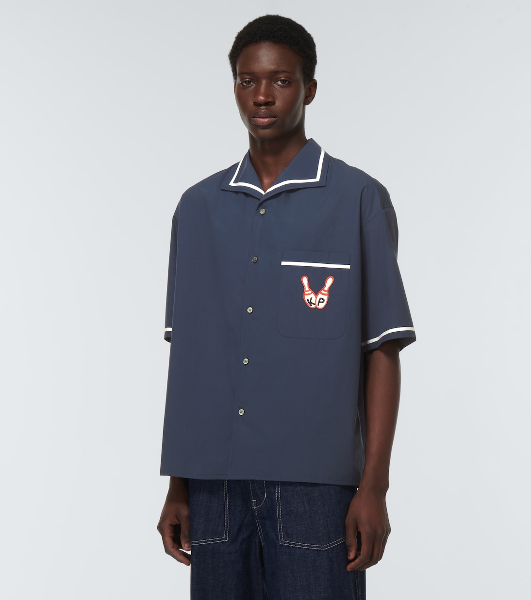 Chemise brodée en coton | Kenzo