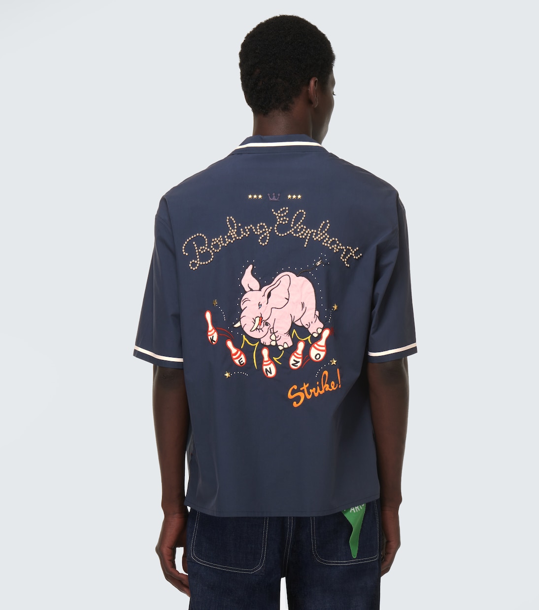 Chemise brodée en coton | Kenzo