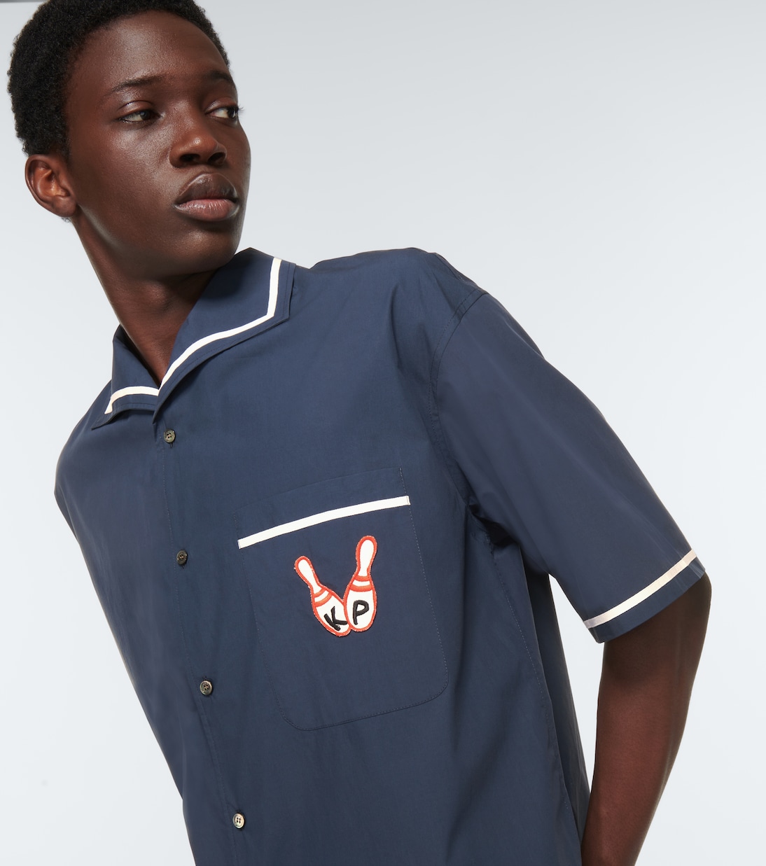 Chemise brodée en coton | Kenzo