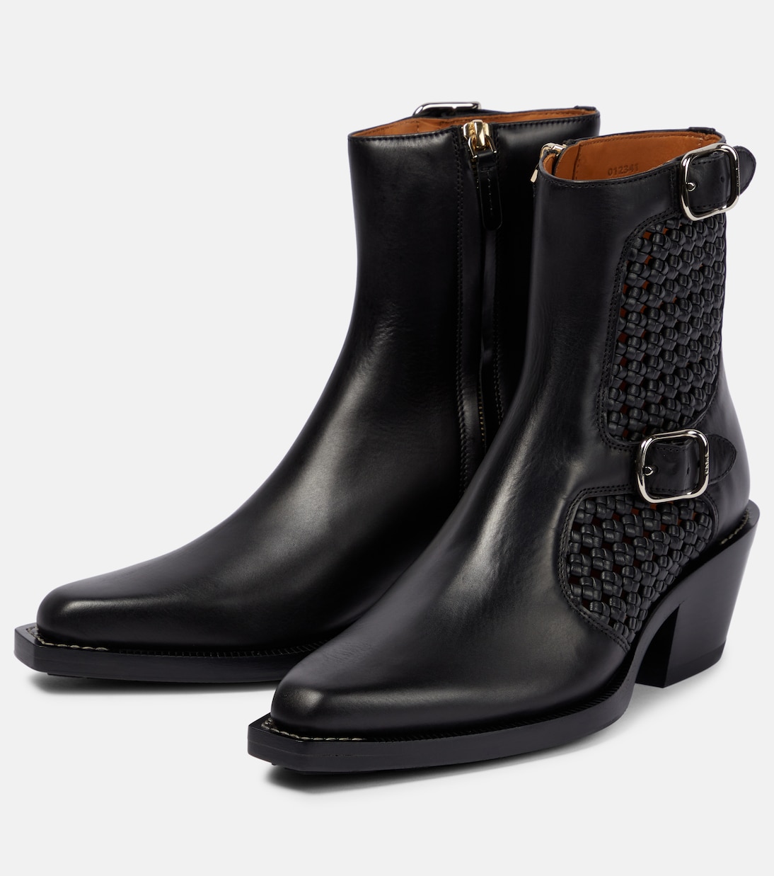 Nellie leather ankle boots | Chloé