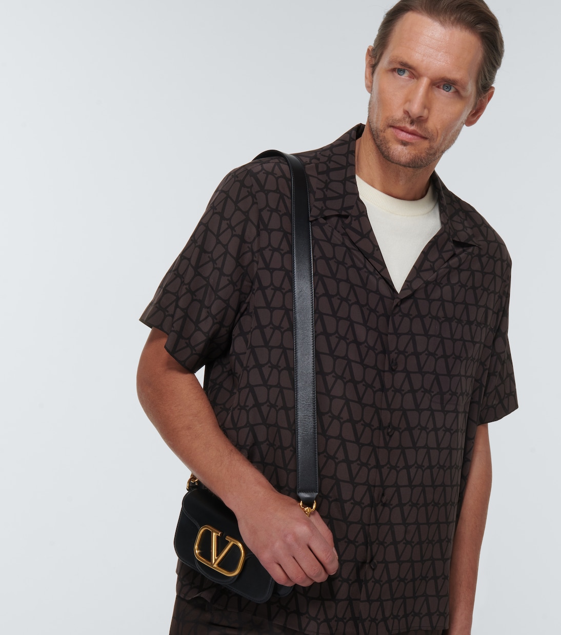 Camisa Toile Iconographe de seda | Valentino