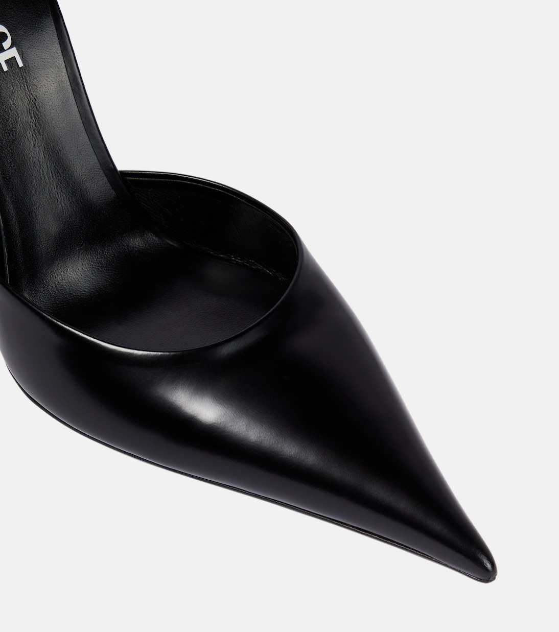 Verzierte Pumps Pin-Point aus Leder | Versace