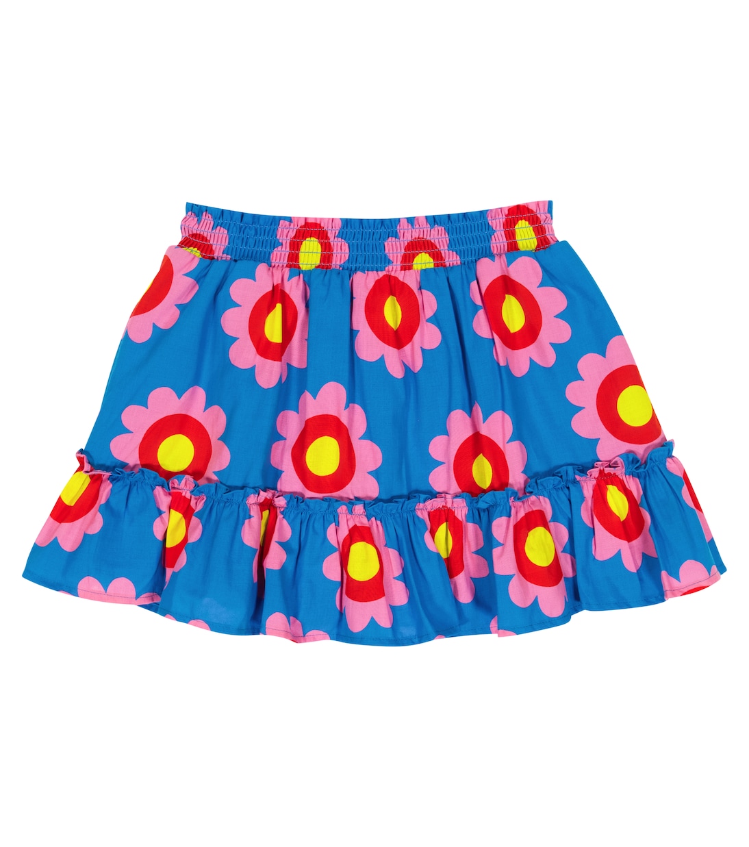Jupe en coton à fleurs | Stella McCartney Kids