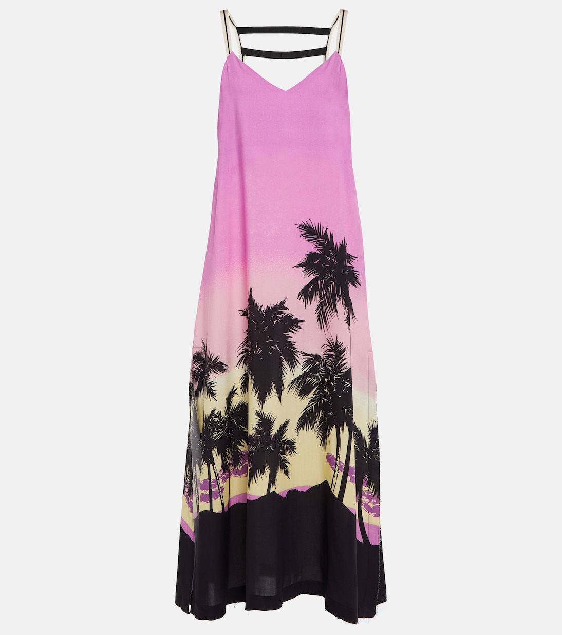 Printed midi dress | Palm Angels